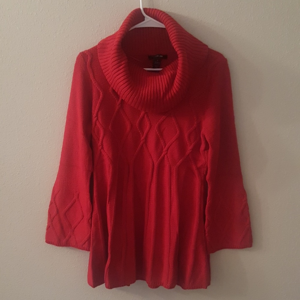 TUNIC Style&CO  New red Amore size: SMALL